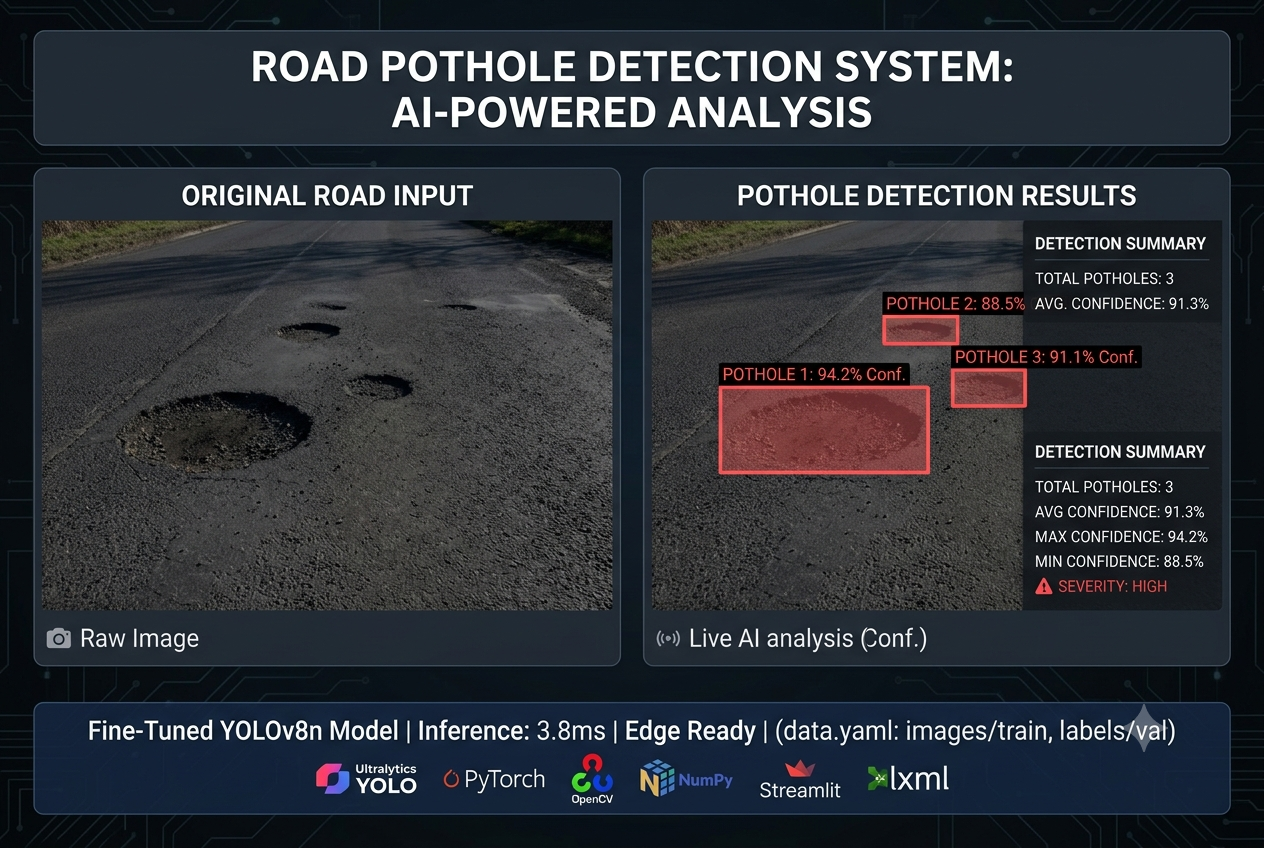 Road Pothole Detection